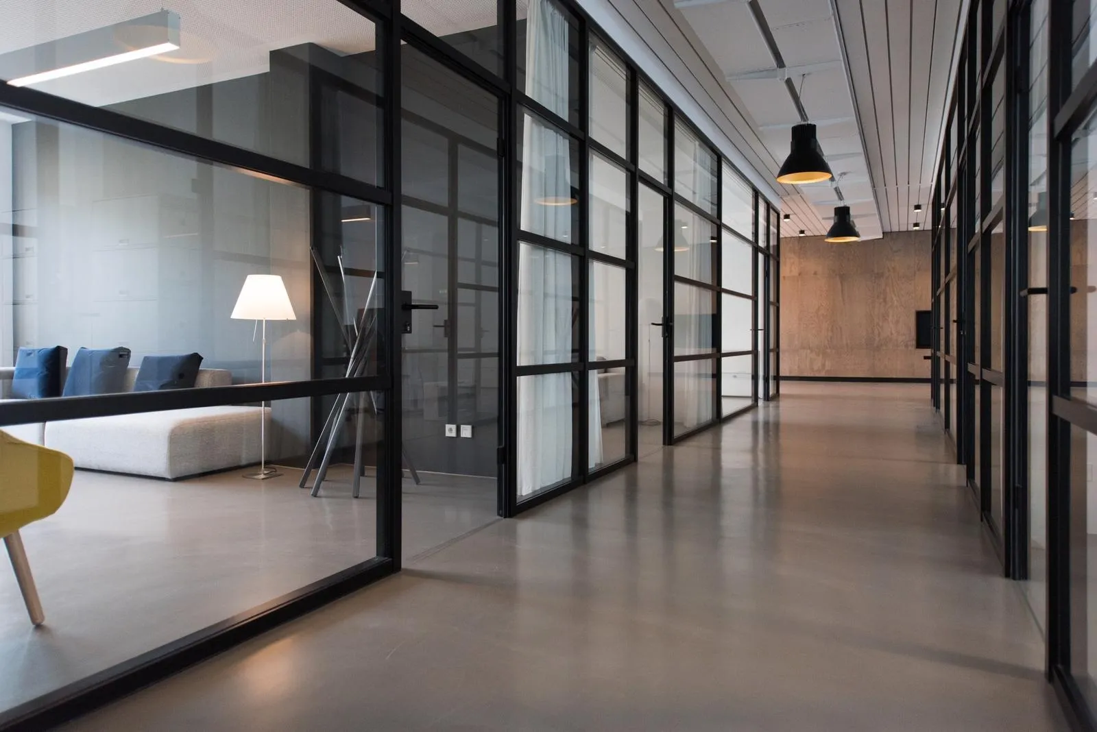 Modern Mekas office workspace